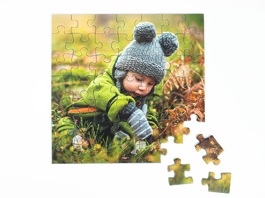 Puzzle personnalisé petit 49 pieces vue en plan